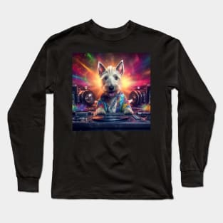 DJ Dog Long Sleeve T-Shirt